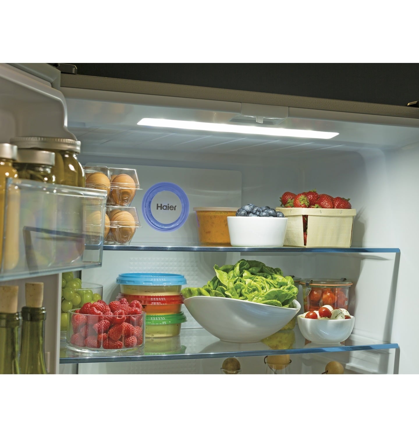 Haier HRQ16N3BGS 16.4 Cu. Ft. Quad Door Refrigerator