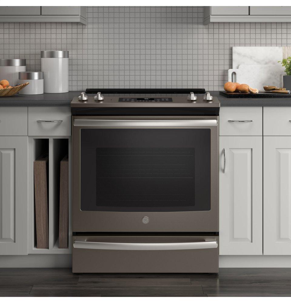 Ge Appliances JS760ELES Ge® 30" Slide-In Electric Convection Range