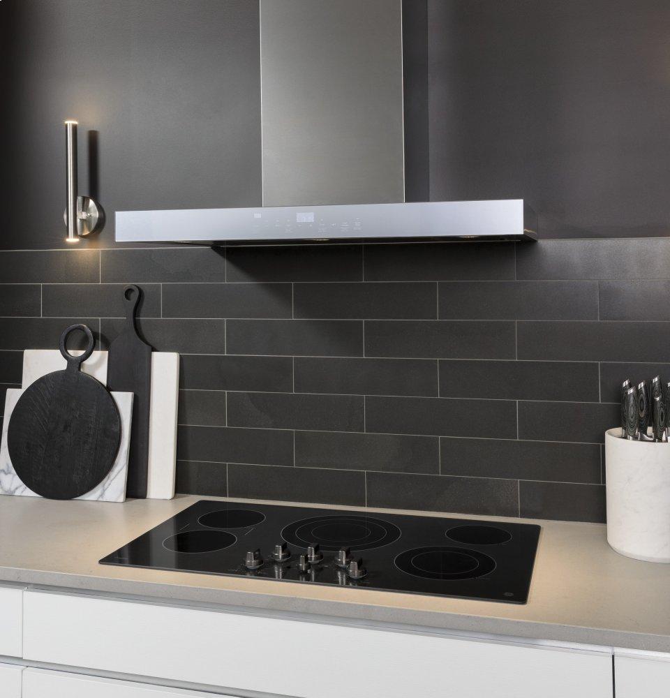 Ge Appliances UVW9361SLSS 36" Smart Designer Wall Mount Hood W/ Perimeter Venting