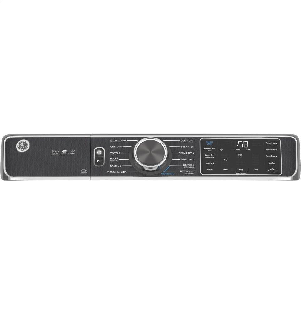 Ge Appliances GFD85GSSNWW Ge® 7.8 Cu. Ft. Capacity Smart Front Load Gas Dryer With Steam And Sanitize Cycle