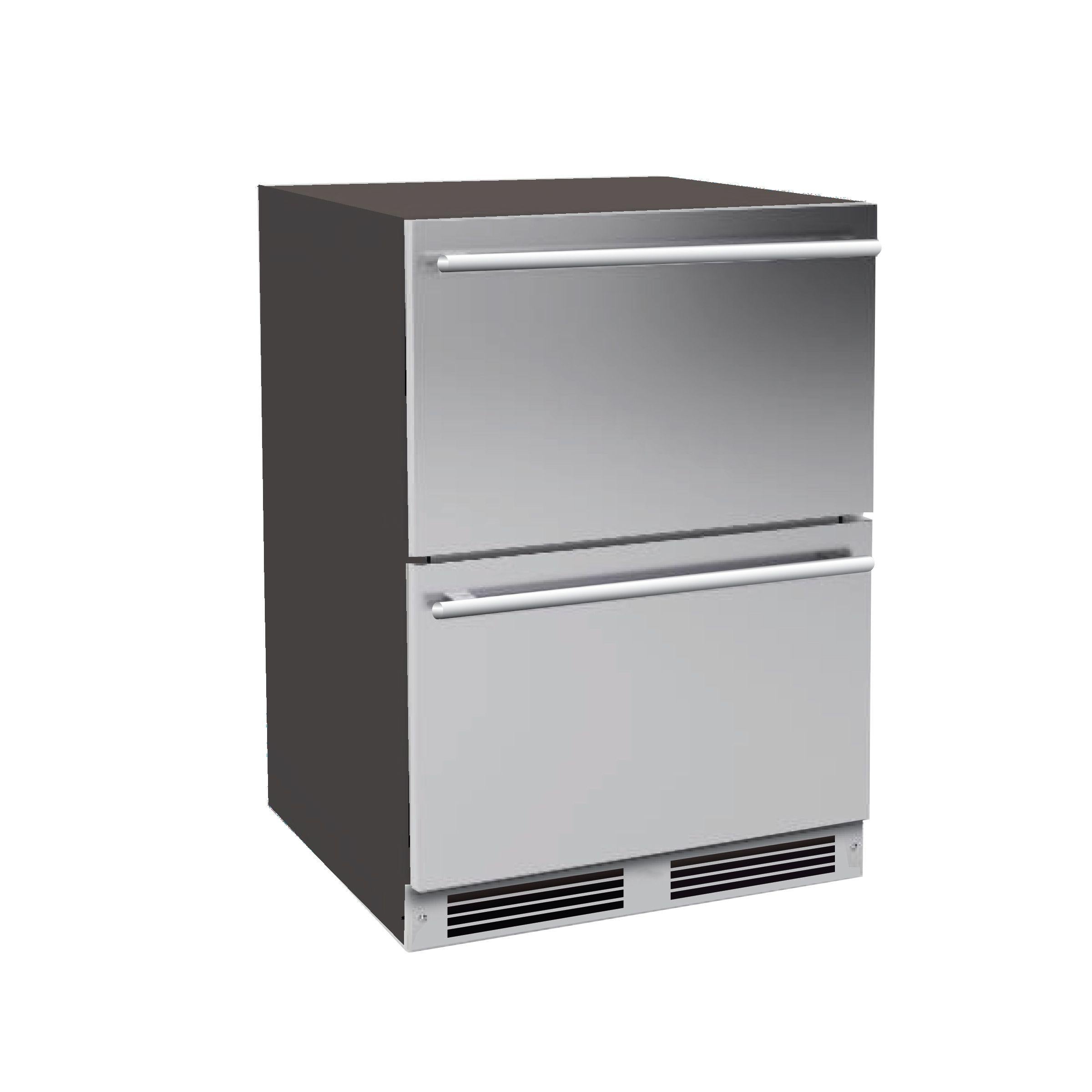 Xo Appliance XOU24RDS Refrigerated Drawers 24" Solid Ss Drawer Front