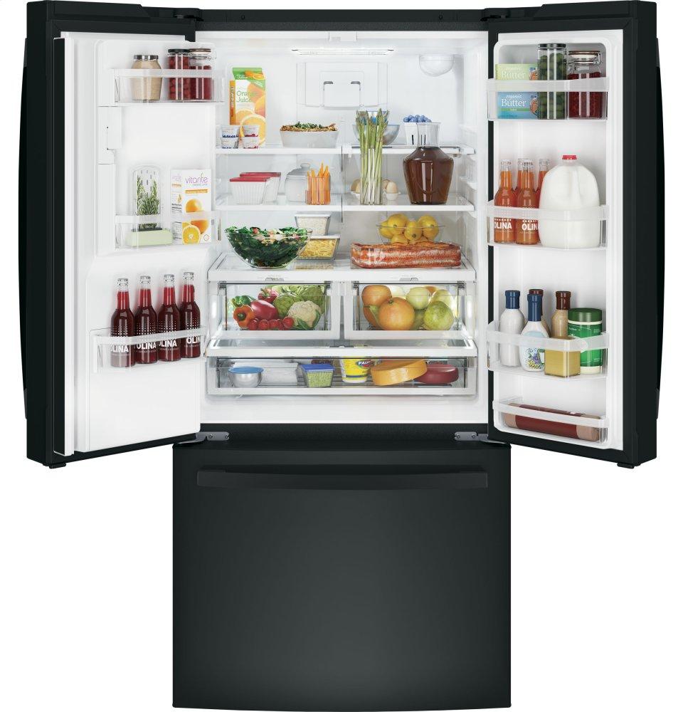 Ge Appliances GFE24JGKBB Ge® Energy Star® 23.6 Cu. Ft. French-Door Refrigerator