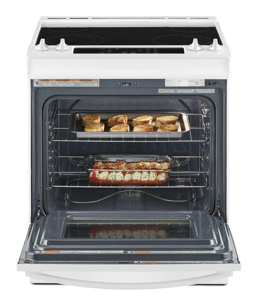 Whirlpool WEE515S0LW 4.8 Cu. Ft. Whirlpool® Electric Range With Frozen Bake™ Technology
