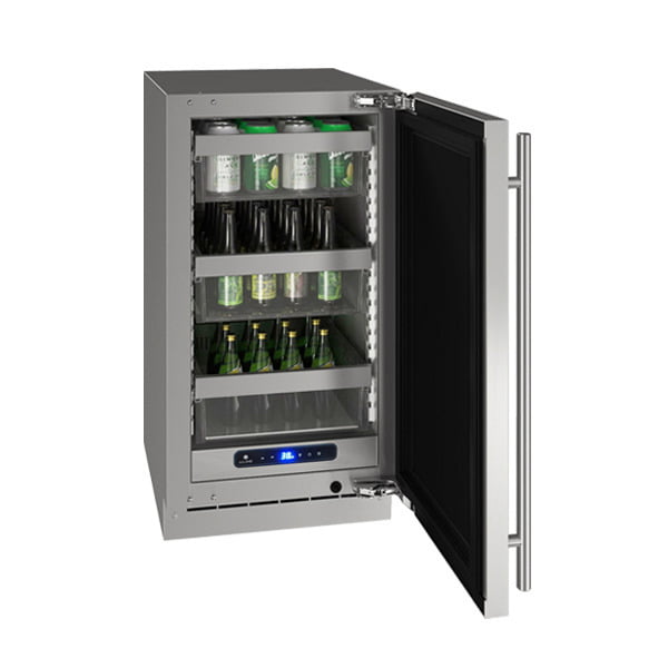 U-Line UHRE518SS01A Hre518 18" Refrigerator With Stainless Solid Finish (115 V/60 Hz Volts /60 Hz Hz)