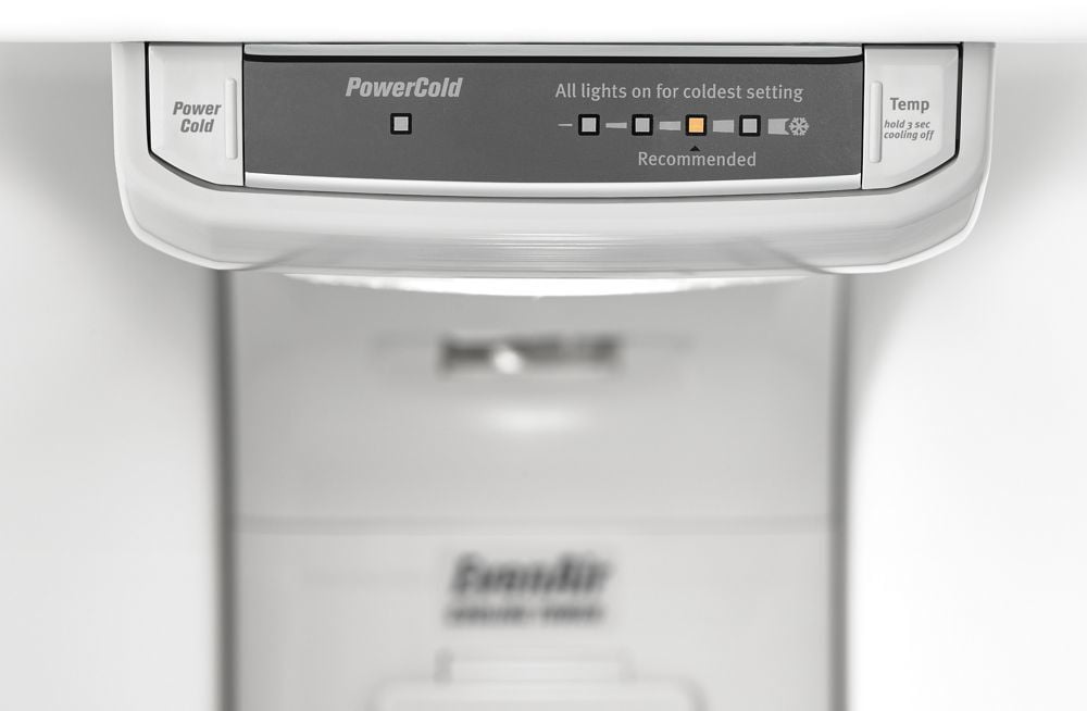 Maytag MRT711SMFZ 33-Inch Wide Top Freezer Refrigerator With Evenair Cooling Tower- 21 Cu. Ft.