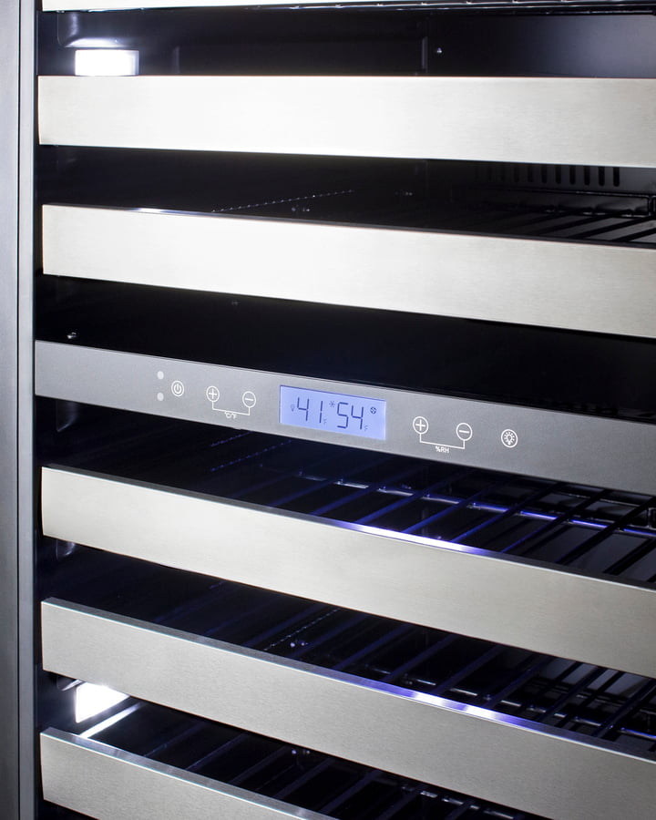 Summit SWCP2116 24" Wide Dual-Zone Wine Cellar