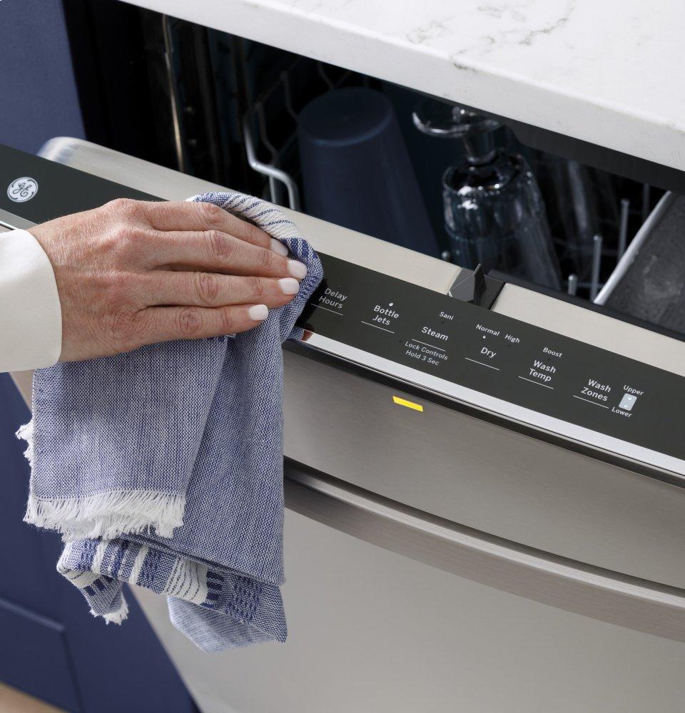 Ge Appliances GDT645SSNSS Ge® Top Control With Stainless Steel Interior Dishwasher With Sanitize Cycle & Dry Boost With Fan Assist