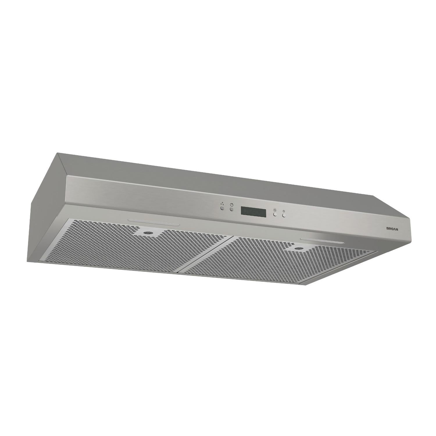 Broan BCDJ142SS Broan® Glacier 42-Inch Under-Cabinet Range Hood, 450 Max Blower Cfm