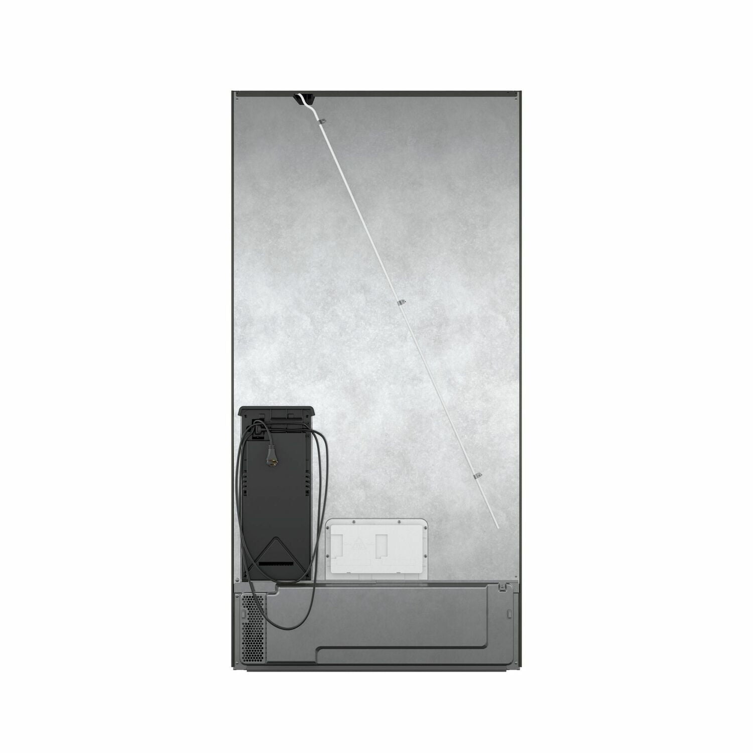 Bosch B36CT80SNB 800 Series French Door Bottom Mount Refrigerator 36'' Black Stainless Steel B36Ct80Snb