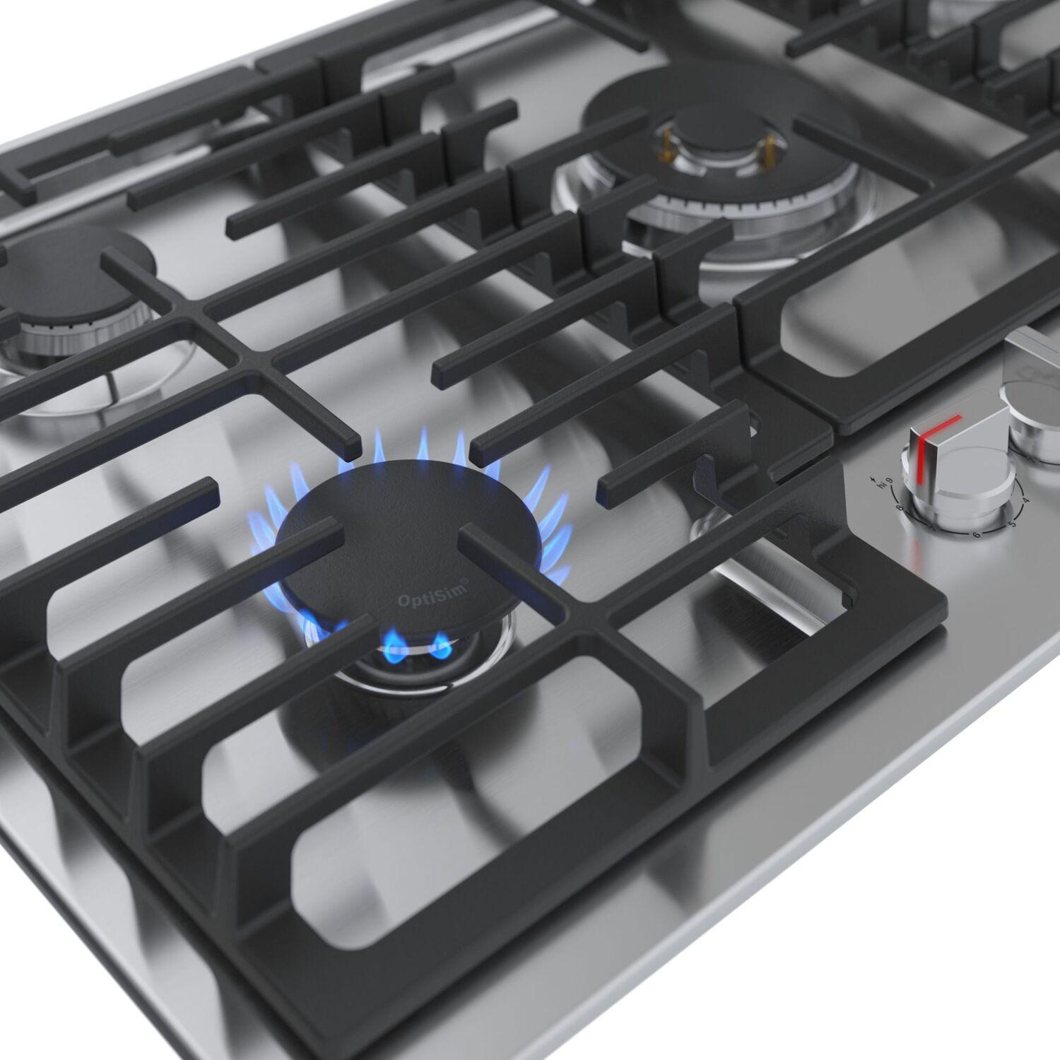 Bosch  800 Series Gas Cooktop 36'' Stainless Steel Ngm8658Uc