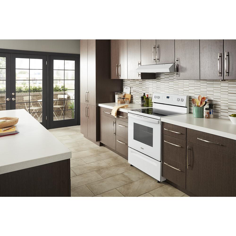 Amana WVU17UC0JW 30" Range Hood With Full-Width Grease Filters