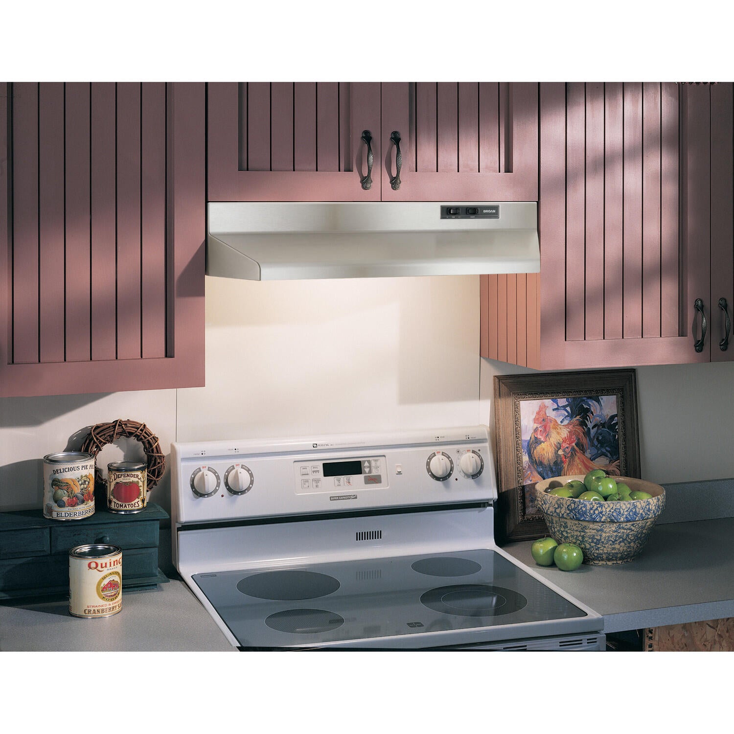 Broan BUEZ230SS Broan® 30-Inch Under-Cabinet Range Hood W/ Easy Install System, 190 Cfm, Stainless Steel