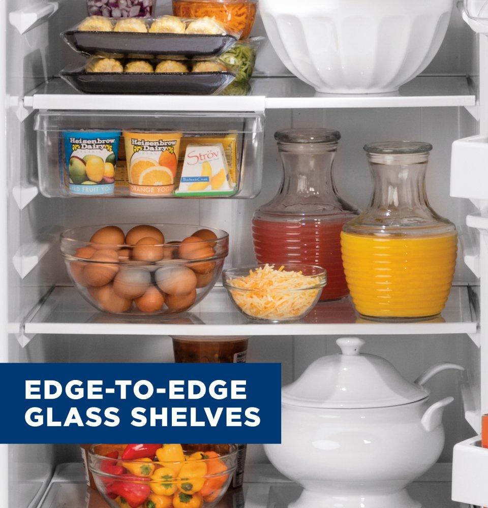 Ge Appliances GIE18GTNRWW Ge® Energy Star® 17.5 Cu. Ft. Top-Freezer Refrigerator