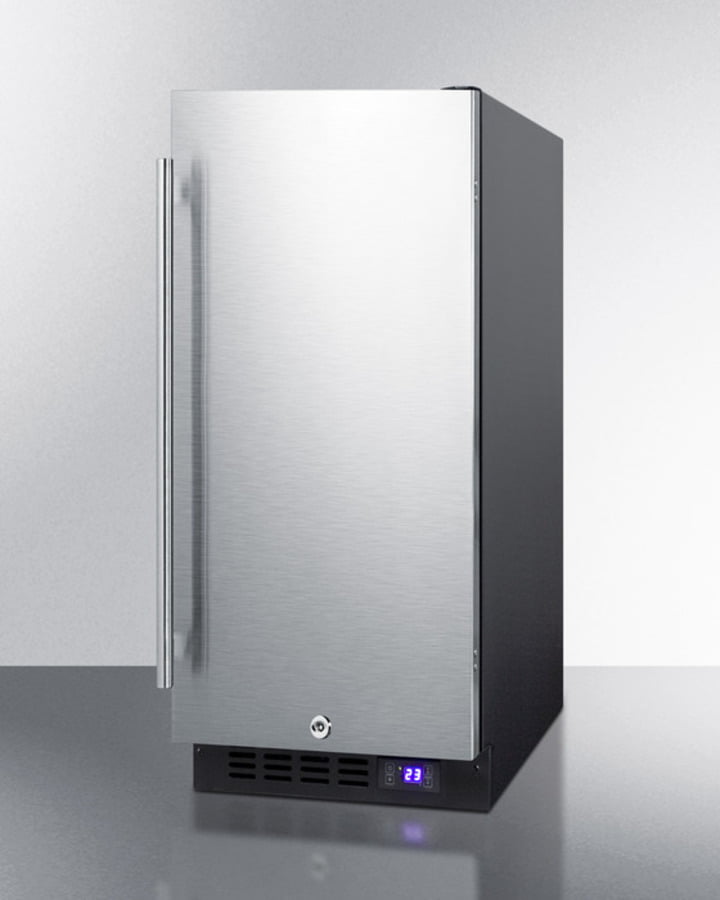 Summit SCFF1533BSS 15" Built-In All-Freezer