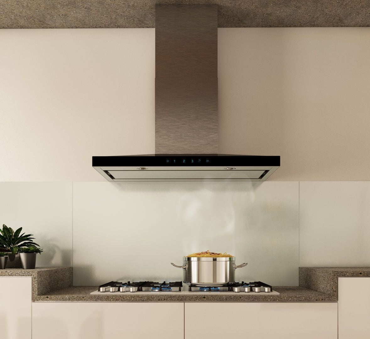 Elica ELG630S3 Lugano Wall-Mount 30"