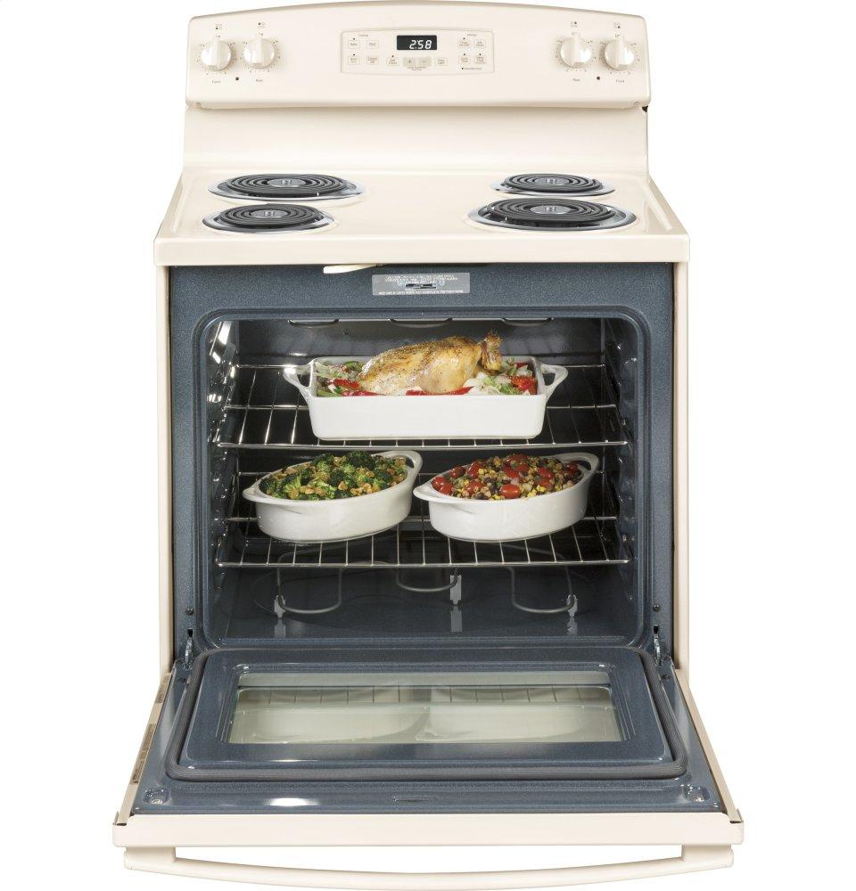 Ge Appliances JB258DMCC Ge® 30" Free-Standing Self-Clean Electric Range