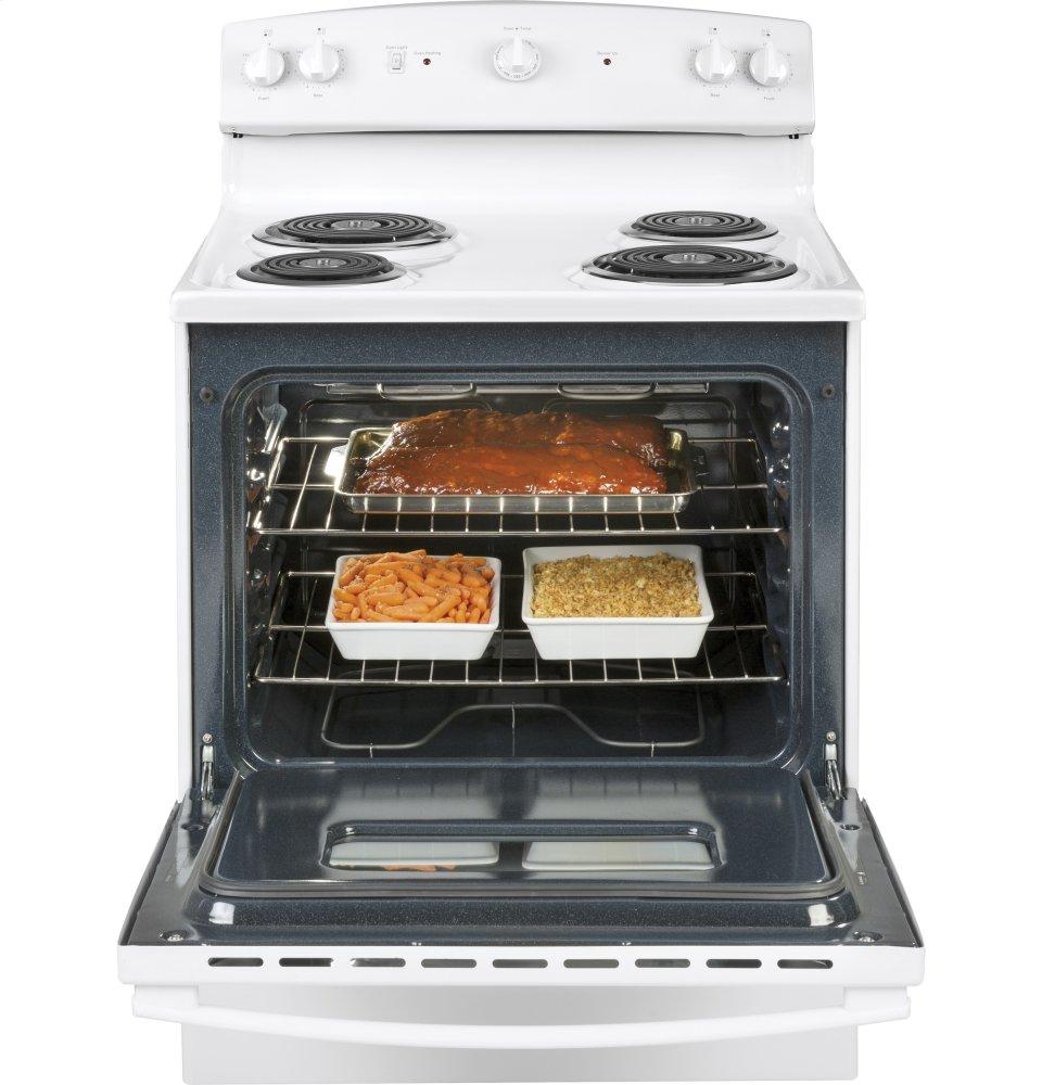 Ge Appliances JBS160DMWW Ge® 30" Free-Standing Electric Range