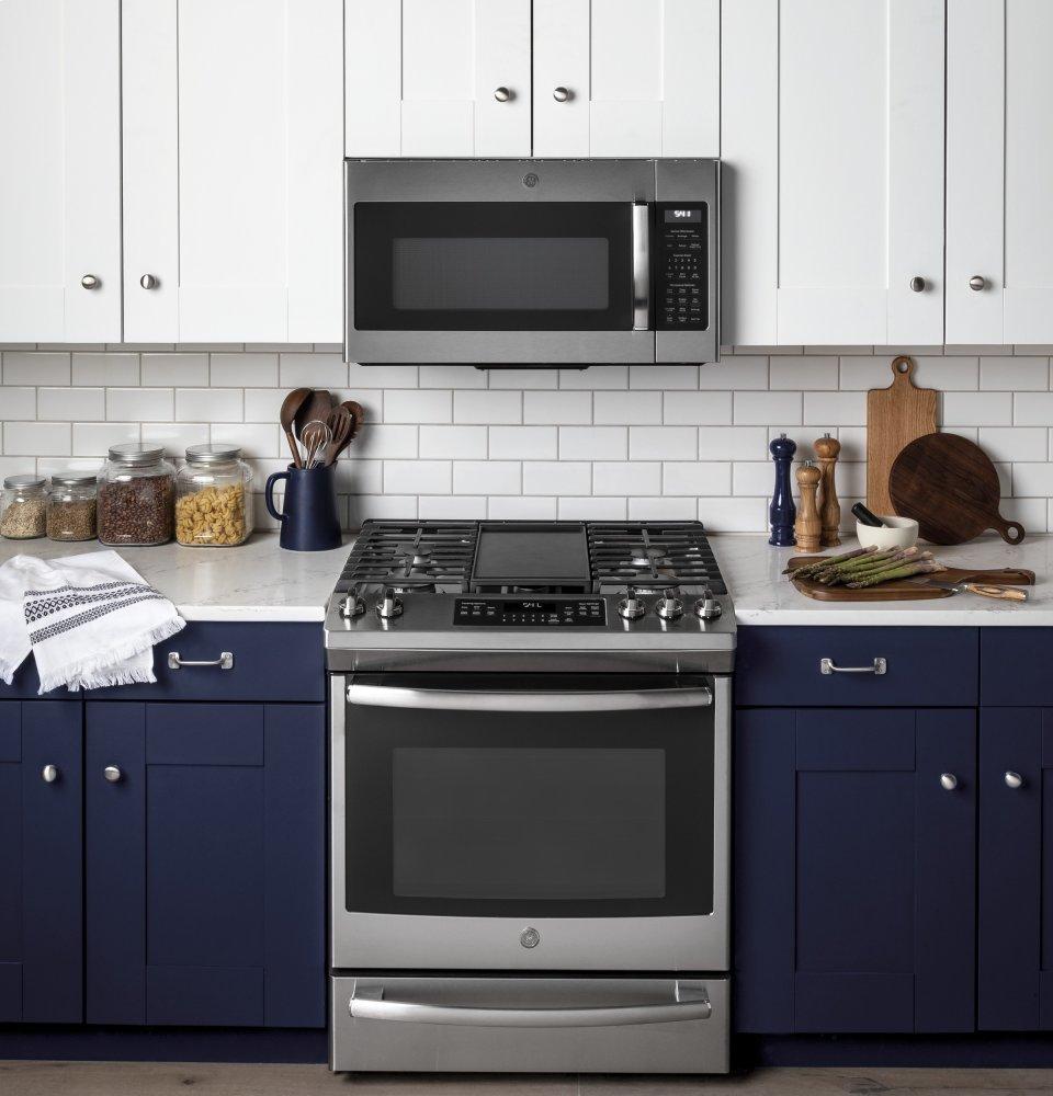 Ge Appliances JVM7195SKSS Ge® 1.9 Cu. Ft. Over-The-Range Sensor Microwave Oven