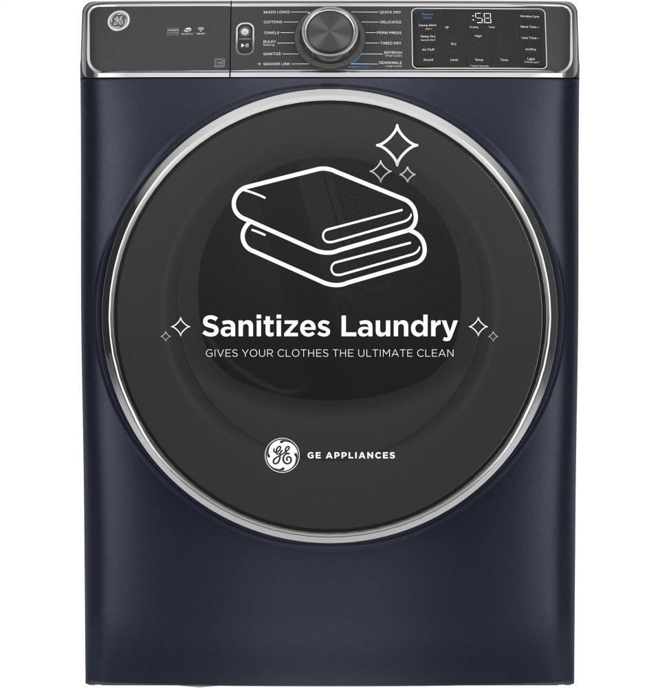 Ge Appliances GFD85GSPNRS Ge® 7.8 Cu. Ft. Capacity Smart Front Load Gas Dryer With Steam And Sanitize Cycle
