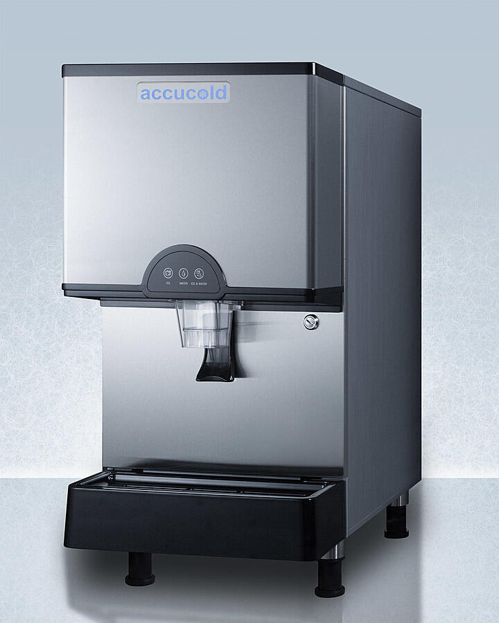 Summit AIWD282FLTR Commercially Listed Countertop Ice And Water Dispenser With 282 Lb. Ice Production Capacity, Filter Kit Included
