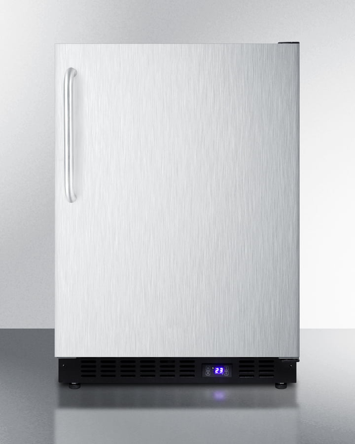Summit SCFF53BXCSSTBIM 24" Wide Built-In All-Freezer With Icemaker