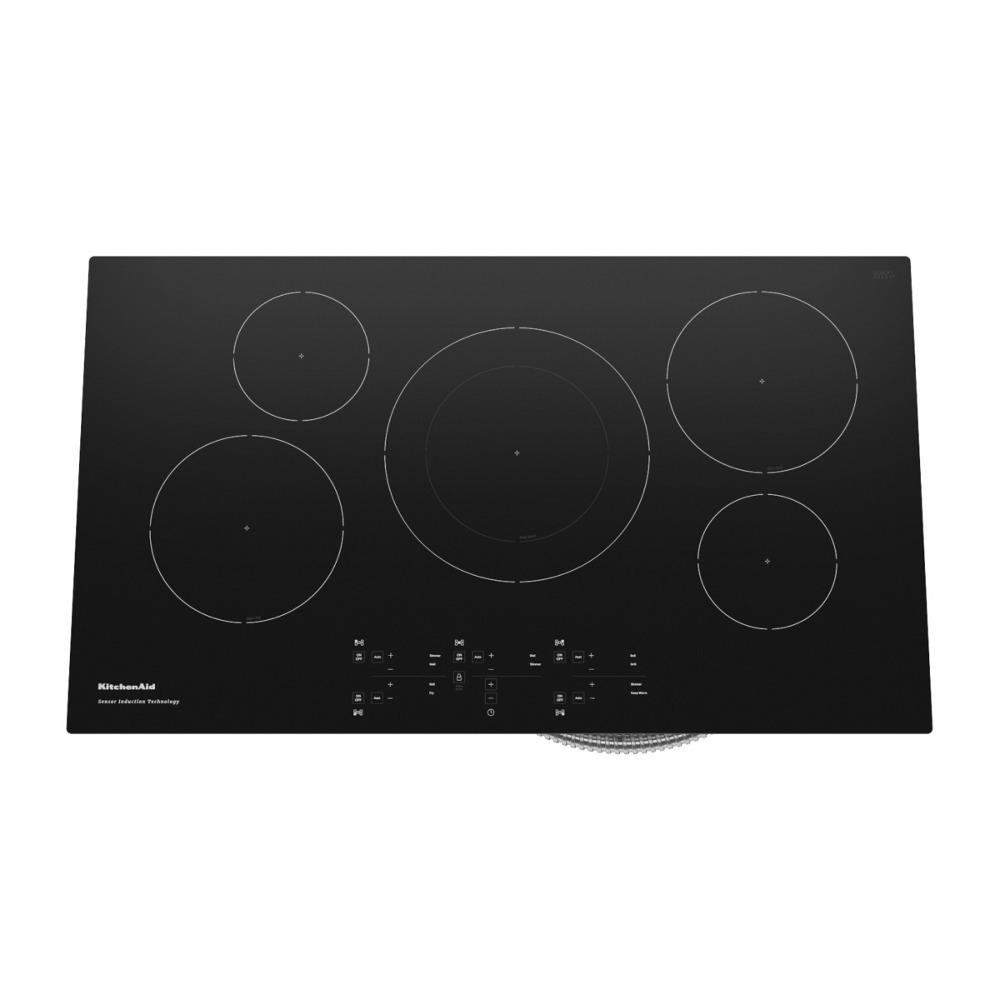 Kitchenaid KCIG556JBL 36-Inch 5-Element Sensor Induction Cooktop