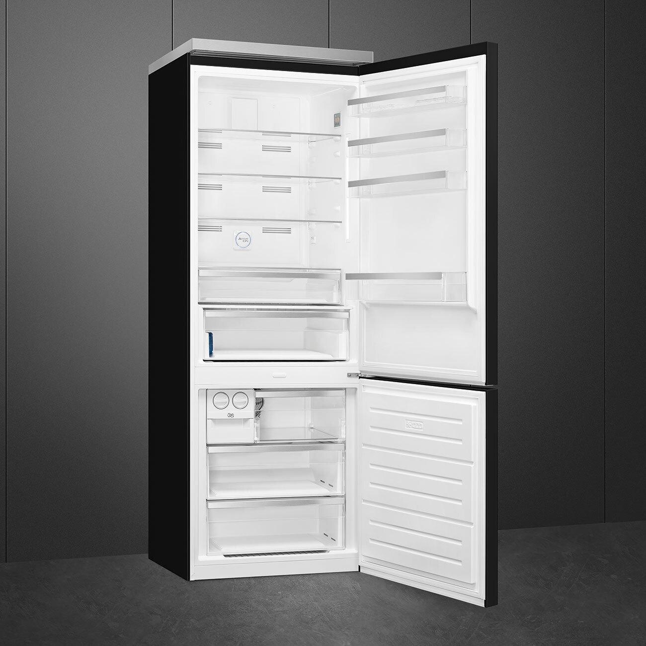 Smeg FA490URBL Refrigerator Black Fa490Urbl
