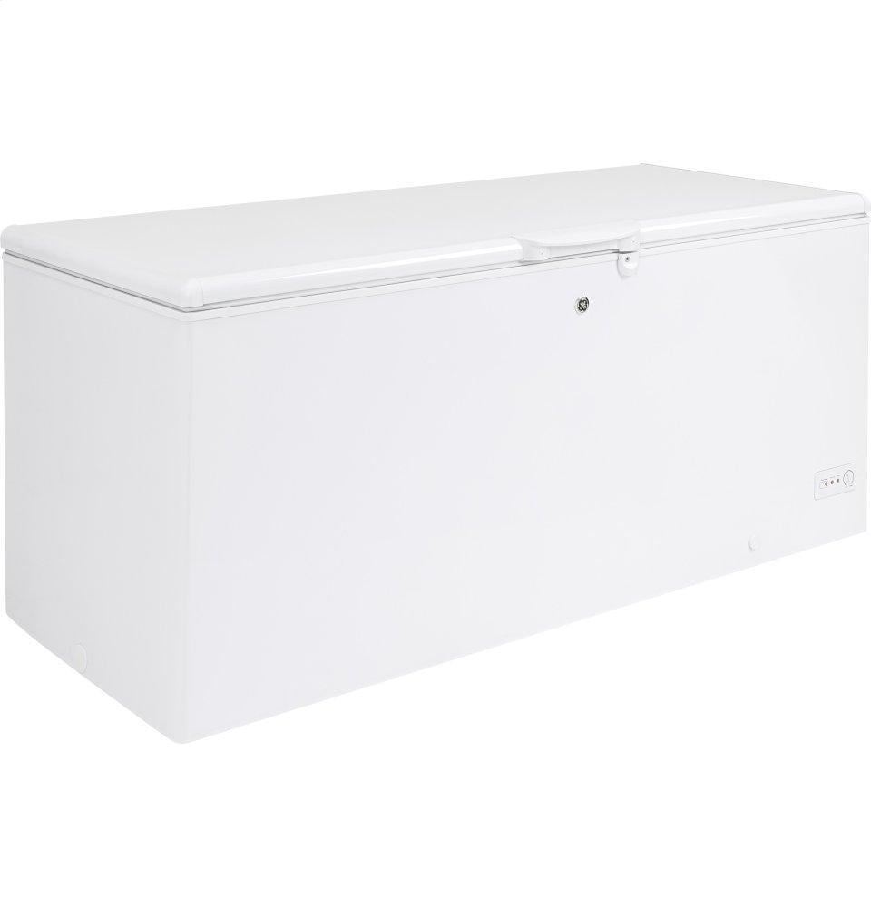Ge Appliances FCM22DLWW Ge® 21.7 Cu. Ft. Manual Defrost Chest Freezer