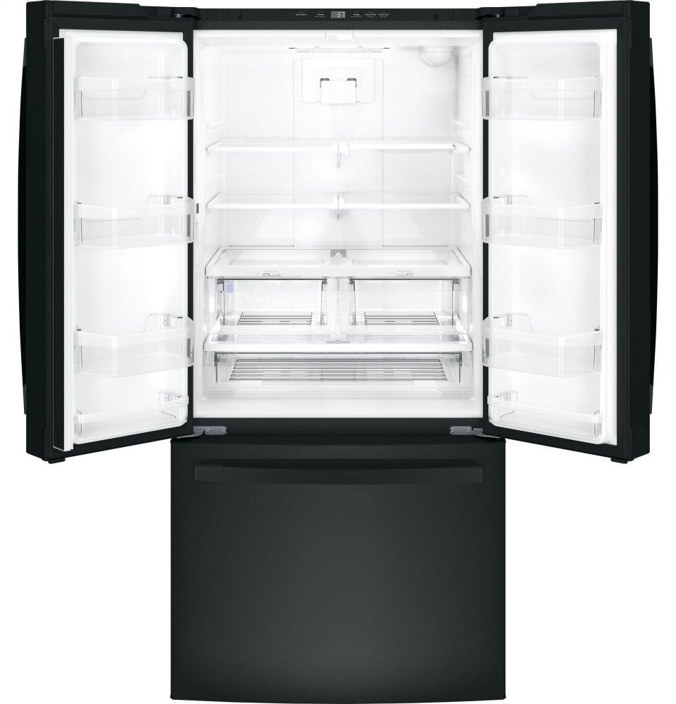 Ge Appliances GNE25JGKBB Ge® Energy Star® 24.7 Cu. Ft. French-Door Refrigerator