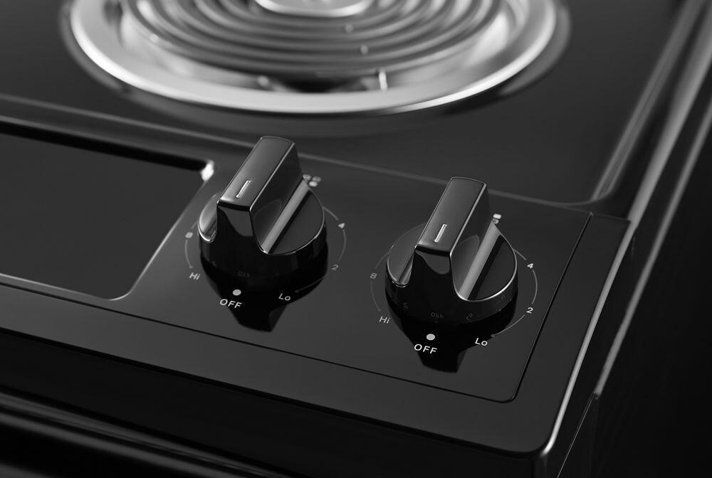 Whirlpool WEC310S0LB 4.8 Cu. Ft. Whirlpool® Electric Range With Frozen Bake™ Technology