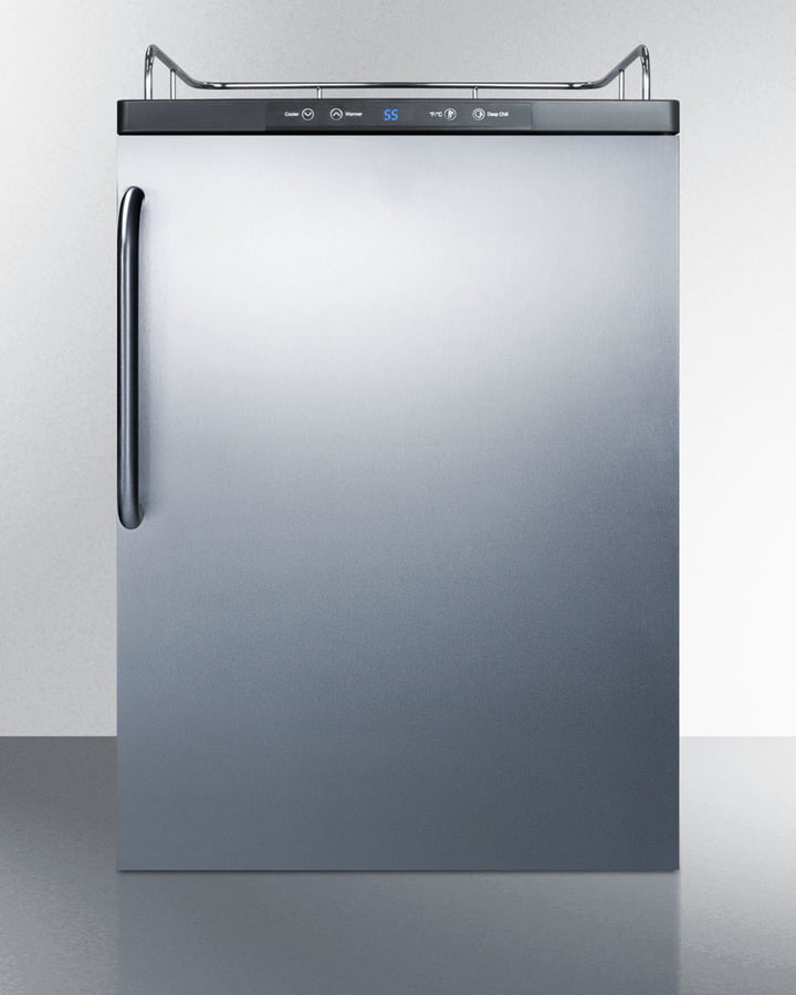 Summit SBC635MBINKSSTB 24" Wide Built-In Kegerator