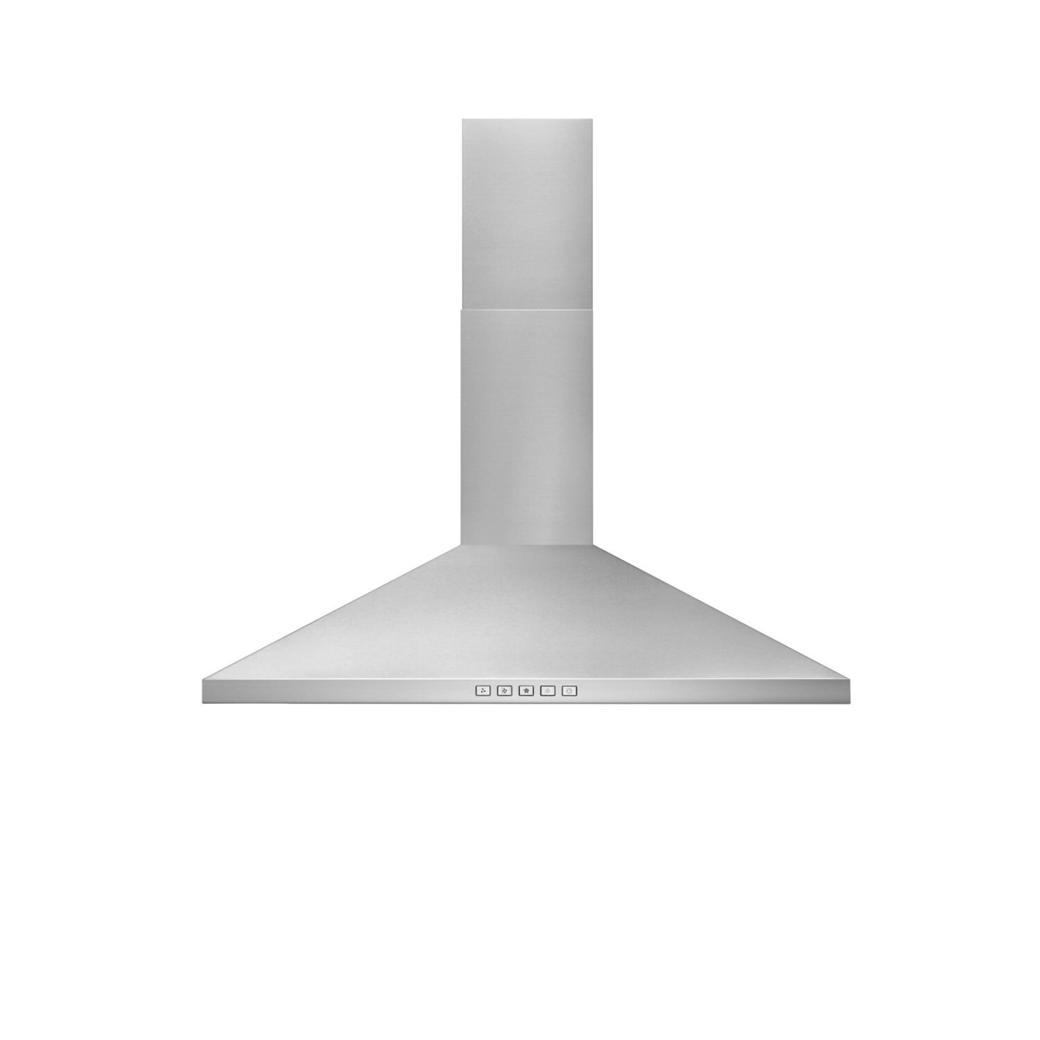 Broan BWP2364SS Broan® 36-Inch Convertible Wall-Mount Pyramidal Chimney Range Hood, 450 Max Cfm, Stainless Steel
