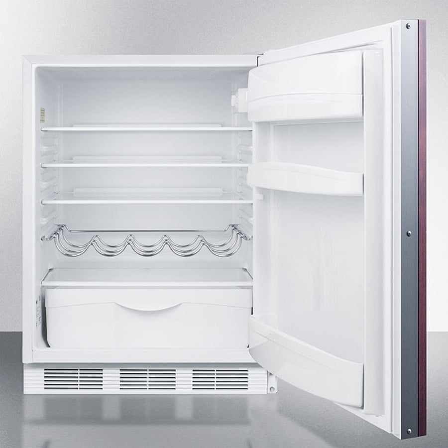Summit FF61WBIIF 24" Wide Built-In All-Refrigerator