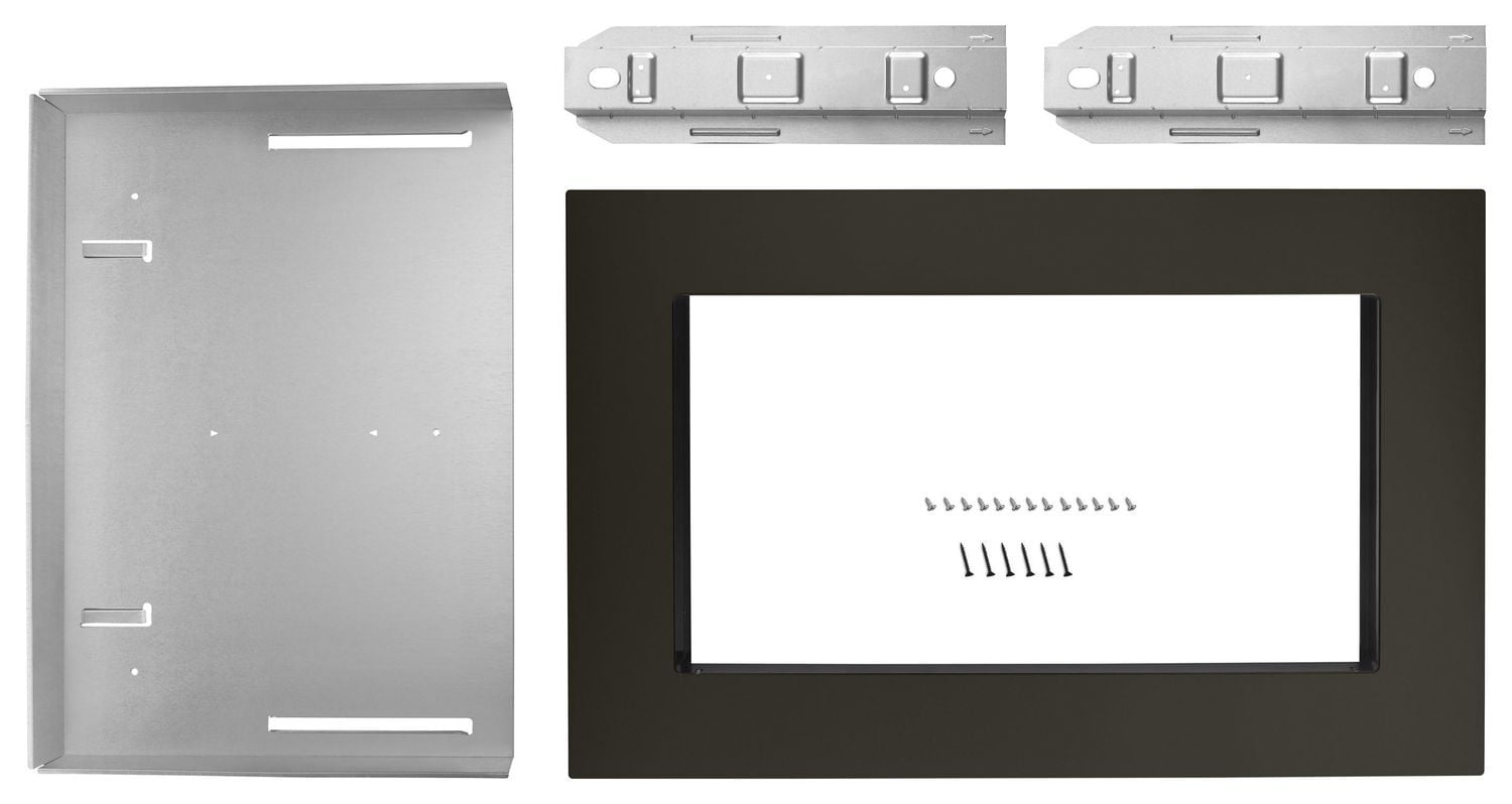 Kitchenaid MK2220AV 30 In. Microwave Trim Kit Black Stainless