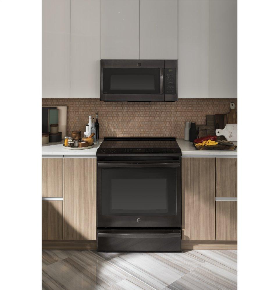 Ge Appliances PVM9179BLTS Ge Profile™ 1.7 Cu. Ft. Convection Over-The-Range Microwave Oven