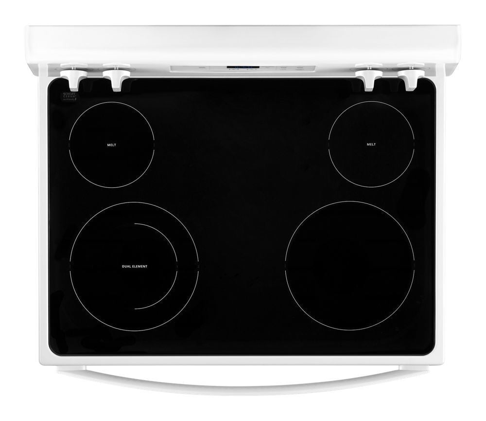 Whirlpool WFE320M0JW 5.3 Cu. Ft. Electric Range With Keep Warm Setting.