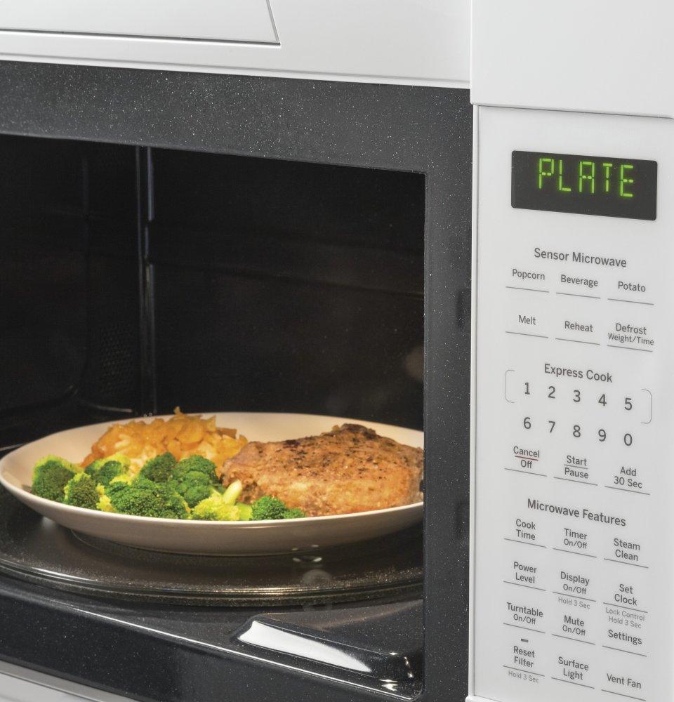 Ge Appliances JVM7195DKWW Ge® 1.9 Cu. Ft. Over-The-Range Sensor Microwave Oven