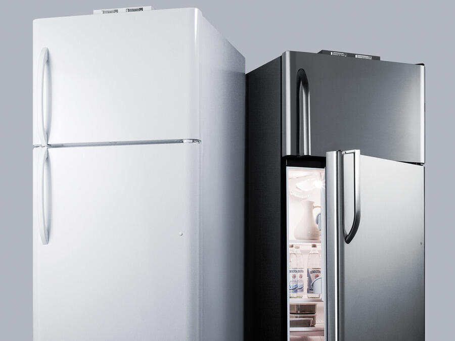 Summit BKRF18PL 18 Cu.Ft. Break Room Refrigerator-Freezer With Factory-Installed Nist Calibrated Alarm/Thermometers