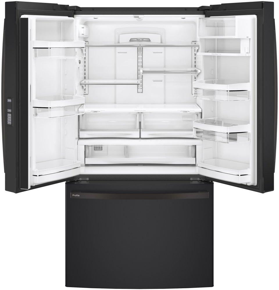 Ge Appliances PWE23KELDS Ge Profile™ Series Energy Star® 23.1 Cu. Ft. Counter-Depth French-Door Refrigerator