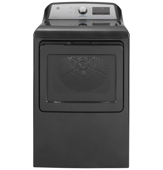Ge Appliances GTD84GCPNDG Ge® 7.4 Cu. Ft. Capacity Smart Aluminized Alloy Drum Gas Dryer With Sanitize Cycle And Sensor Dry