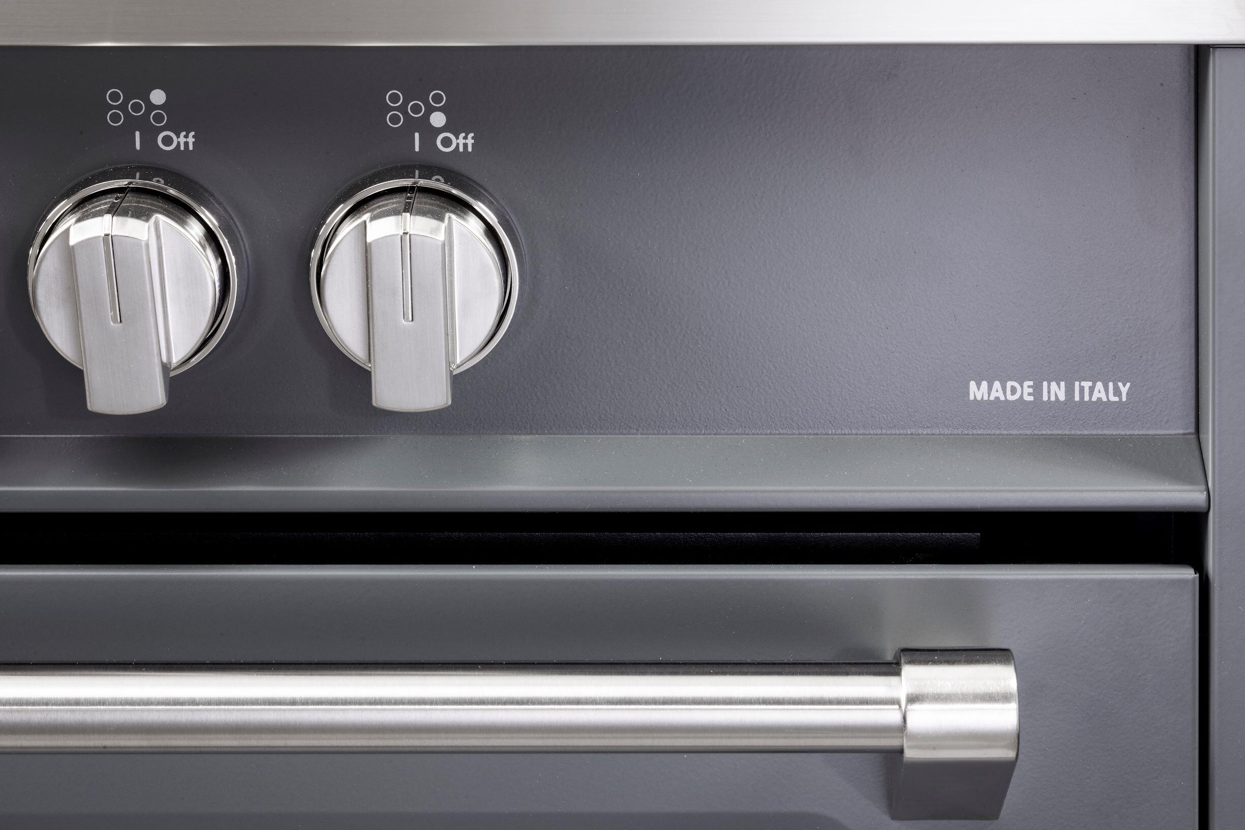 Verona VDFSGE365SG Slate Gray 36" Dual Fuel - Designer Series