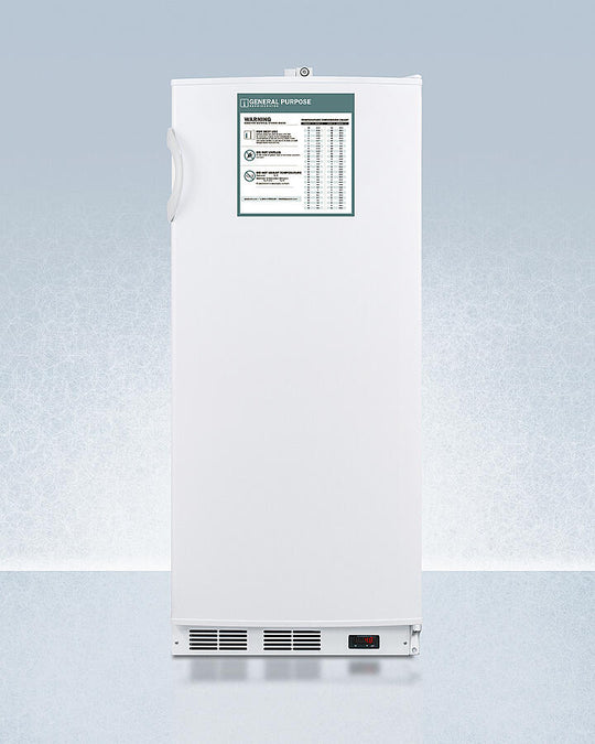 Summit FFAR10GP 10.1 Cu.Ft. General Purpose Auto Defrost All-Refrigerator With Internal Fan, Front Lock, And Digital Thermostat In Thin 24" Footprint