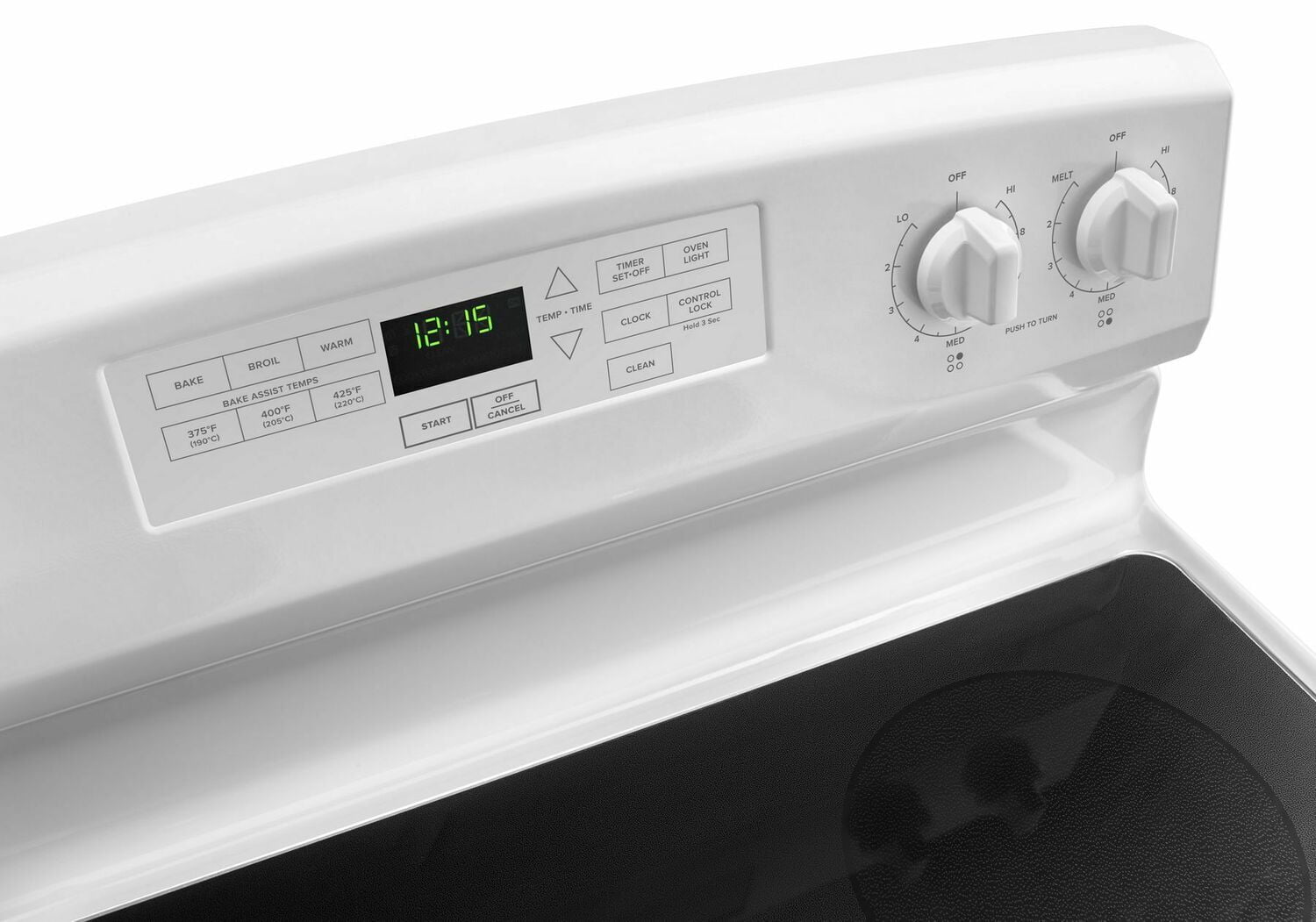 Amana AER6603SFW 30-Inch Electric Range With Self-Clean Option - White