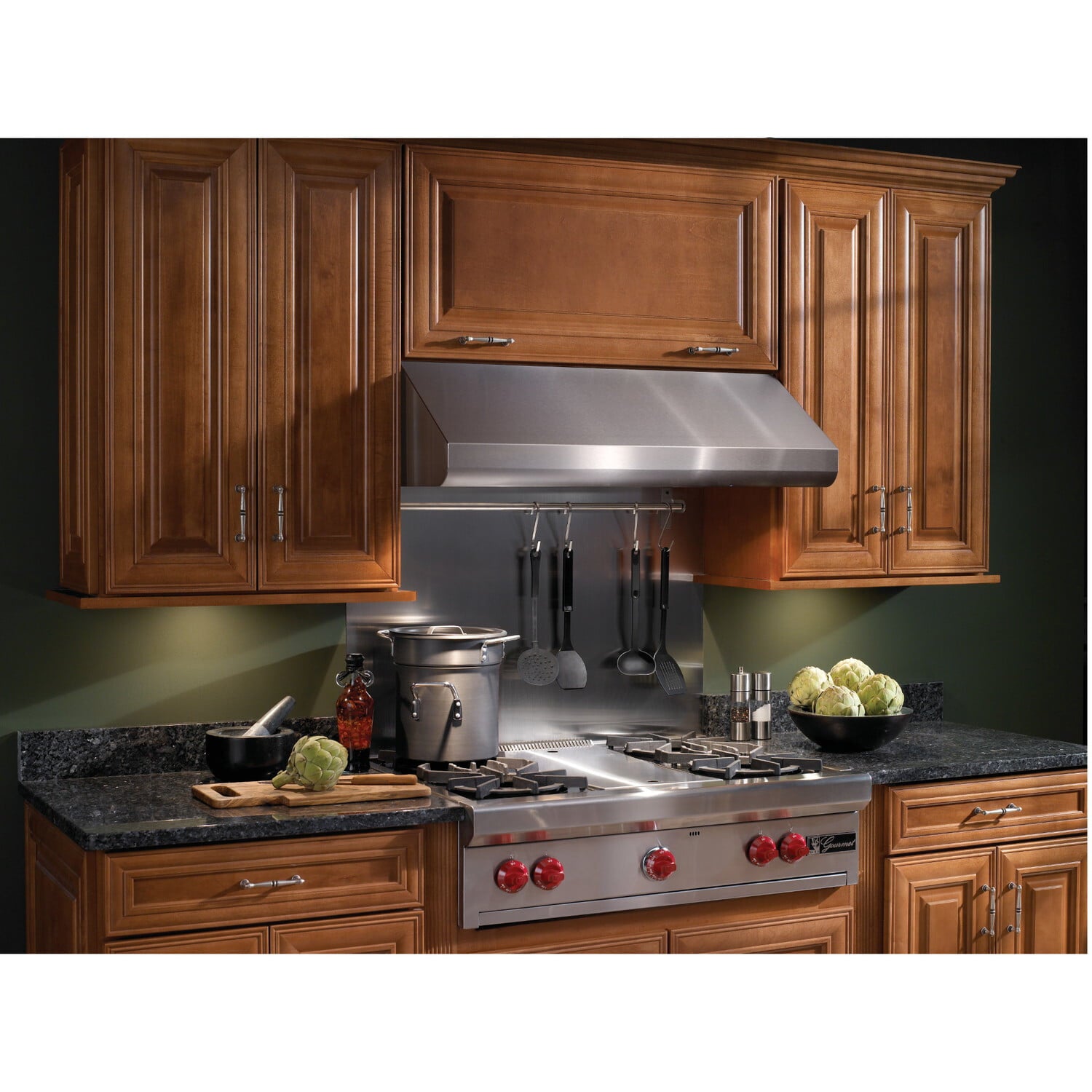 Broan E6442SS Broan® Elite 42-Inch Pro-Style Under-Cabinet Range Hood W/ Internal Blower & Light, Stainless Steel