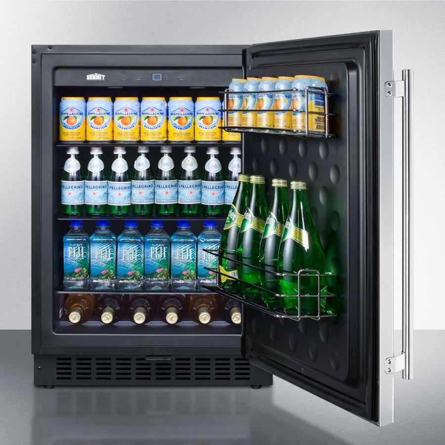 Summit FF64BCSS 24" Wide Built-In All-Refrigerator