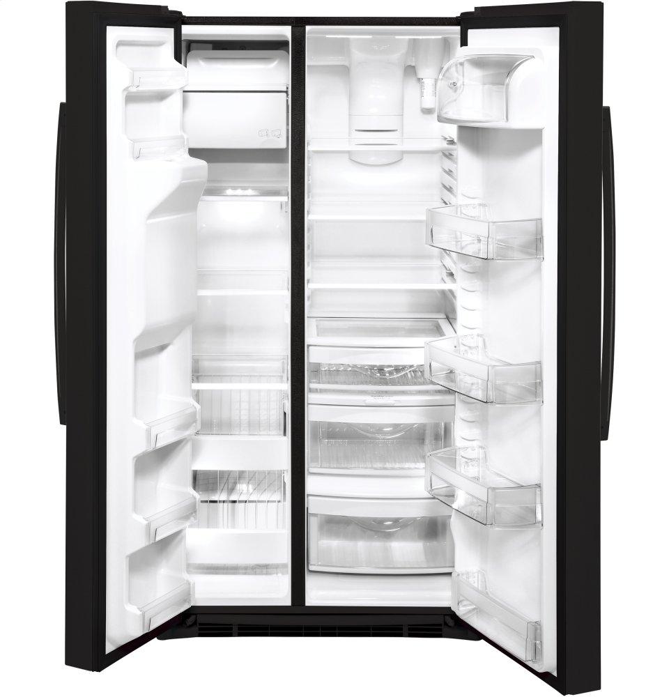 Ge Appliances GSS25IGNBB Ge® 25.1 Cu. Ft. Side-By-Side Refrigerator