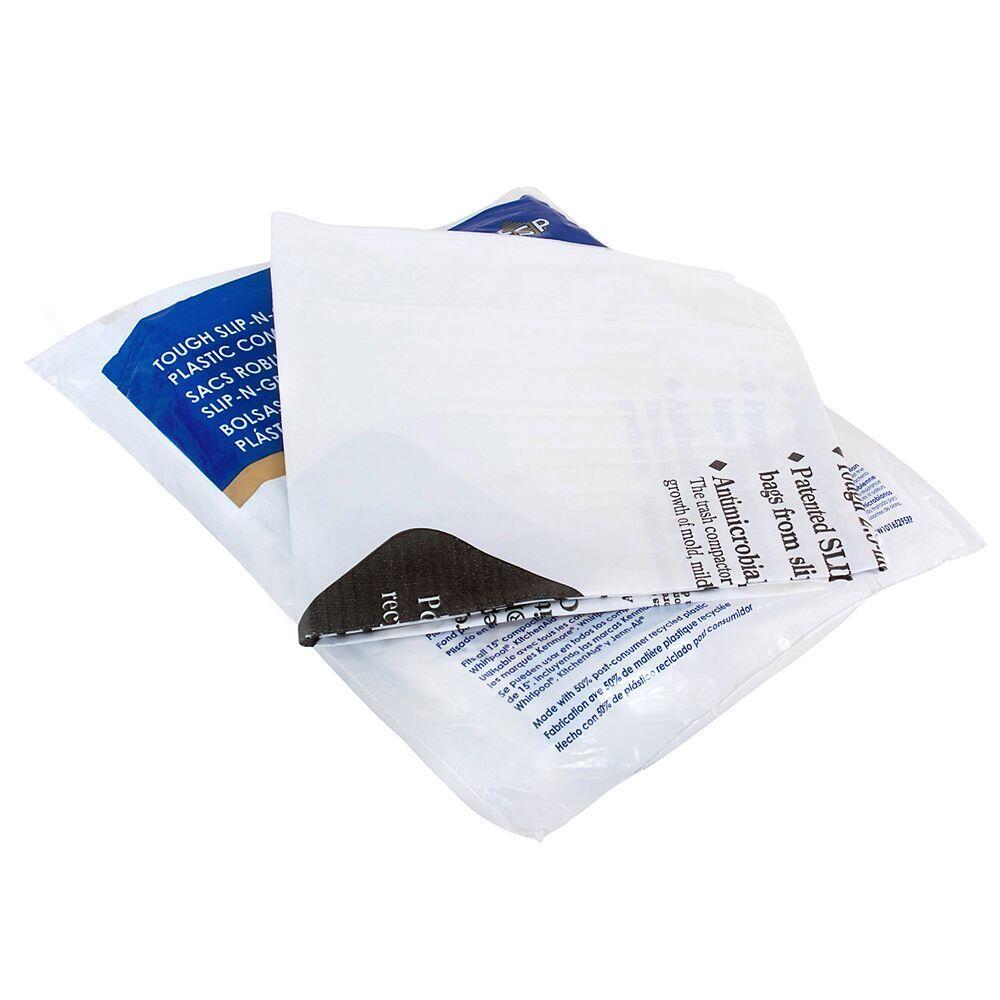 Maytag W10165295RP Universal Trash Compactor Bags - White