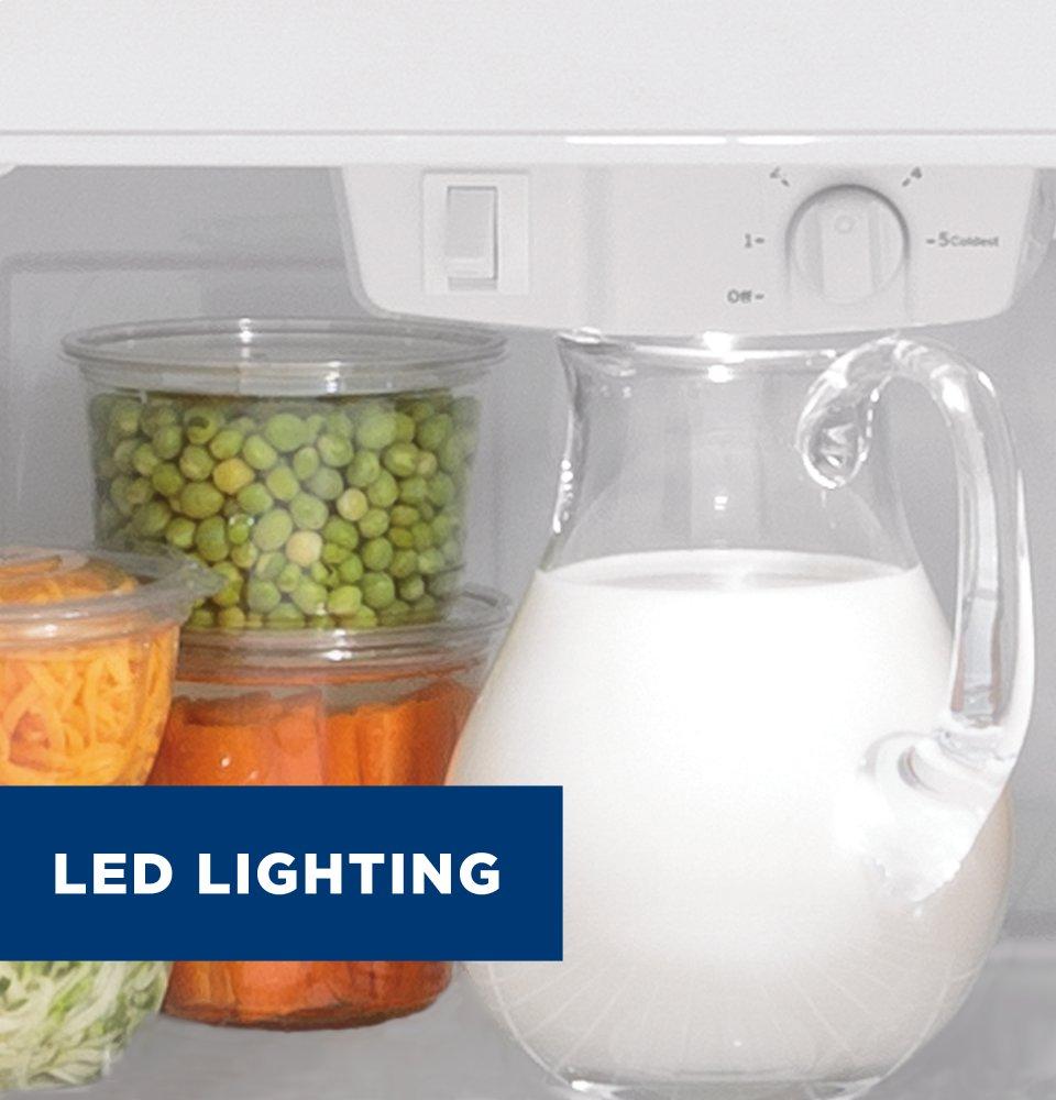 Ge Appliances GTE16DTNRWW Ge® Energy Star® 15.6 Cu. Ft. Top-Freezer Refrigerator