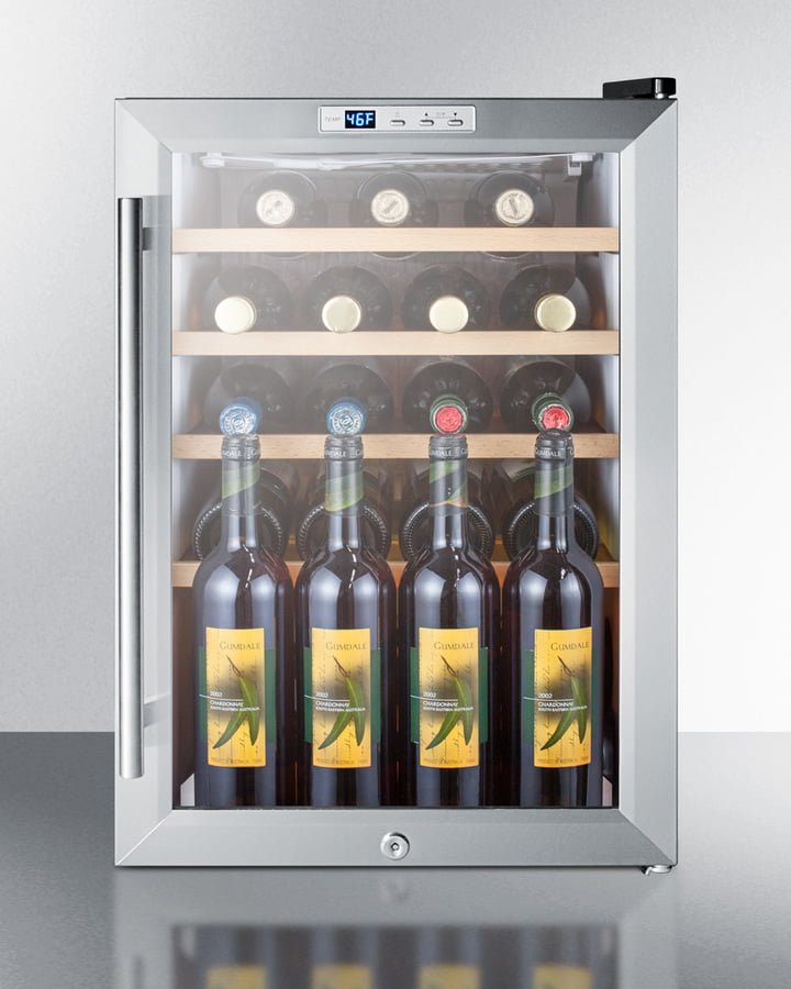Summit SCR312LCSSWC2 Compact Wine Cellar
