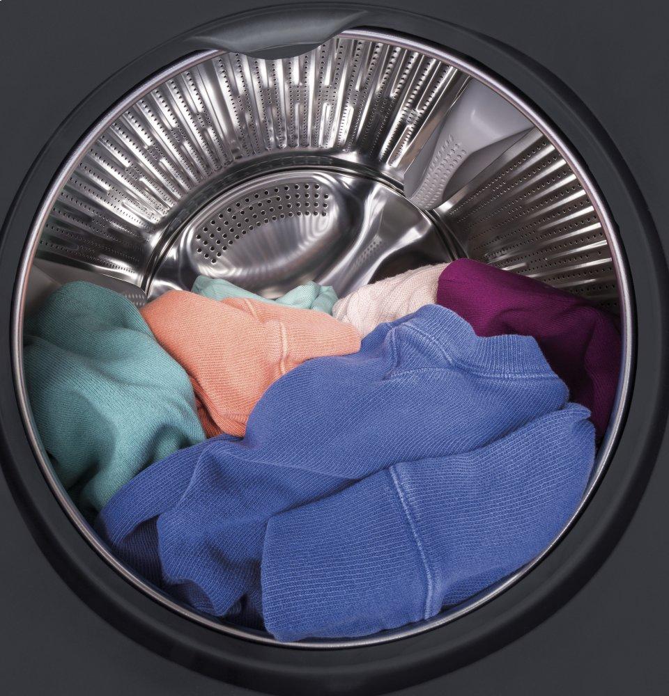 Ge Appliances GFW148SSMWW Ge® 24" 2.4 Cu. Ft. Energy Star® Front Load Washer With Steam